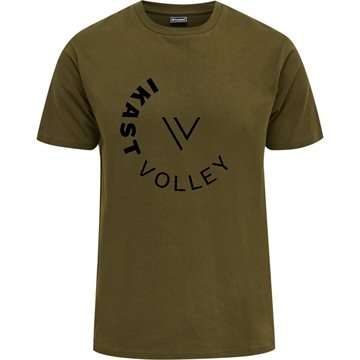 Ikast Volley Bomulds T-shirt Grøn